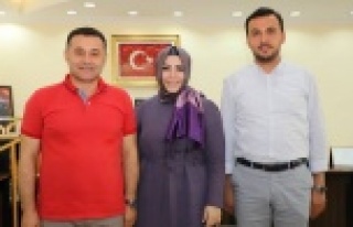 Çelik ve Toklu'dan Yücel'e ziyaret