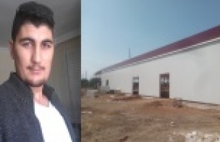 Deponun çatısından düşen genç hayatını kaybetti