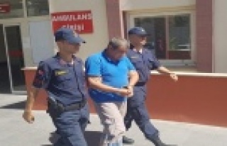 Evinden cephane çıkan cinsel istismar şüphelisi...