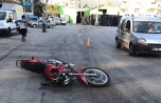 Alanya'da aynı noktada 4 kaza 4 yaralı var