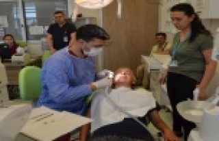 TRSM hastalarına ağız ve diş sağlığı taraması...