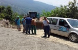 Yücel, kurduğu beton santrali ile kırsalın yüzünü...