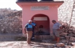133 yıllık çeşmenin suyu yeniden aktı