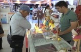 Alanya'da mahkumlar Alanyum'da sergi açtı