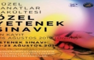 AÜ Güzel Sanatlar Fakültesi Özel Yetenek Sınavı...