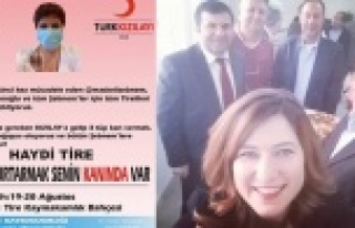 Tanrıseven'den Alanyalı Şebnem'e destek