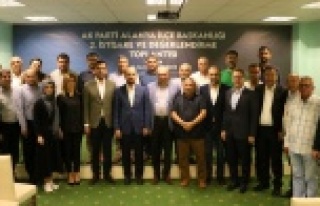 Alanya Ak Parti kampına sürpriz ziyaretçi!