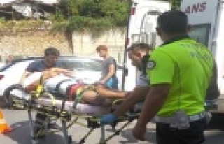 Alanya'da kaza: 1 yaralı