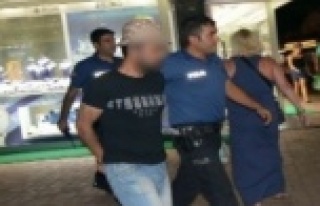 İranlı karı koca Alanya'da kuyumcu soyarken...