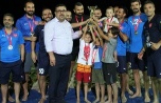 Alanya'da plajın şampiyonu belli oldu