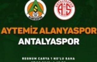 Alanyaspor, Antalyaspor'la karşılaşacak