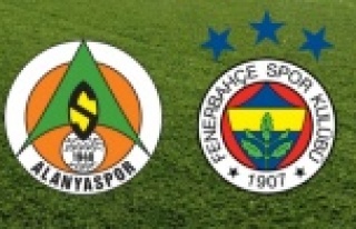 Alanyaspor Fenerbahçe maçının 11'leri belli...