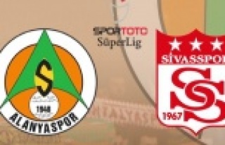 Alanyaspor Sivasspor maçının 11'leri belli...