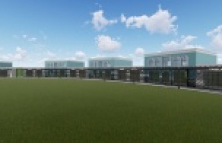 ALKÜ'de çarşı inşaatı başladı