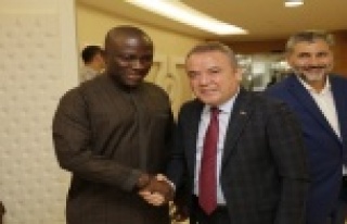 Büyükşehir’in Afrikalı konukları