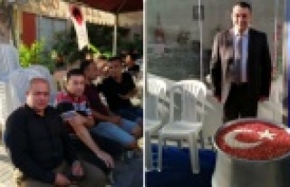 Elektrikçiler aşure dağıttı