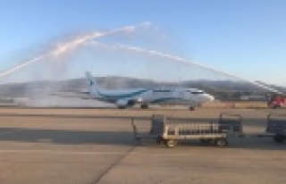 Gazipaşa Alanya Havalimanı’na ilk İran uçağı...