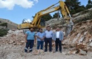 Geçmen Yayla yolunda sona gelindi