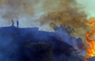 Mahalleyi sokağa döken yangın