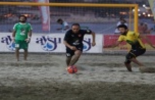 TFF plaj futbolu ligi Alanya etabı başladı