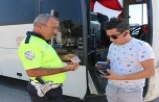 Toplu ulaşım araçları denetlendi