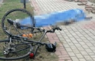 Alanya'da turist bisikletten düşüp öldü!