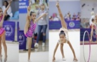 Alanyalı minik cimnastikçiler Türkiye beşincisi...