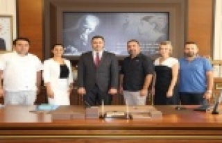 Alstud'dan Rektör Kalan'a Ziyaret