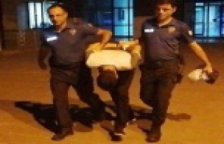 Bankanın vezne camını kırıp 10 bin lirayı çalan...