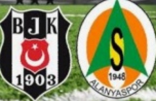 Beşiktaş Alanyaspor maçının 11'leri belli...