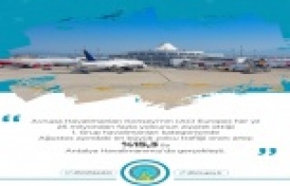 Hava yoluyla 9 ayda 161 milyon 482 bin yolcu taşındı