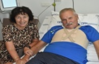 Hollanda’dan tatile geldi, 5 koroner arteri değişti