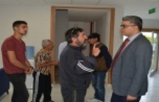 Lakadamyalı hasta yakınları ile bir araya geldi