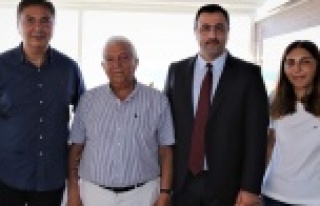 Rektör Kalan'dan Rafet Kayış'a ziyaret