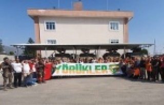 Taraftarlarımızdan PÖH'e moral ziyareti