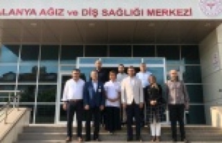 Toklu'dan Alanya Diş Hastanesi'ne ziyaret