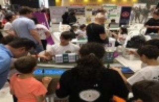 Alanya BiİLSEM öğrencilerininde katıldığı Robotex...
