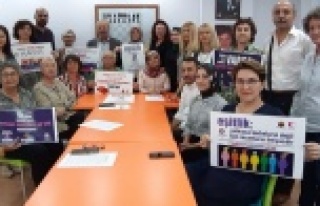 Alanya'da 20 STK kadına şiddete karşı birleşti