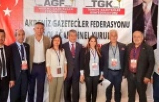 Alanya Gazeteciler Cemiyeti AGF Yönetimi'nde