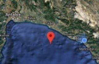 Alanya'yı korkutan deprem