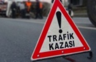 Alanya’da motosikletin lastiği patlayan sürücü...