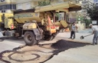 Alanya’da yollara kış bakımı