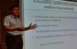 ALKÜ’de sağlık çalışanlarına antibiyotik...