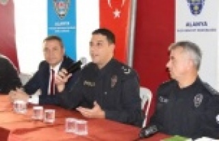 Alanya'da polisten huzur toplantısı