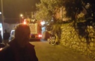 Alanya'da yangından çocuğu komşuları kurtardı