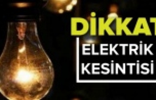 Alanya dikkat! Bu mahallelerde elektrik kesintisi...