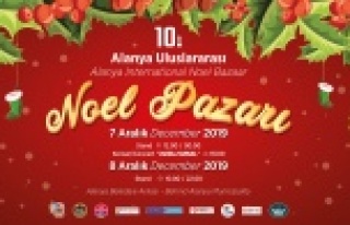 Alanya Noel pazarında bir ilk yaşanacak
