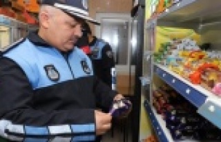 Alanya zabıtasından okul kantinlerinde denetim