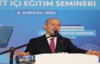 Bakan Soylu: "Sınır güvenlik sistemleri yaptık"