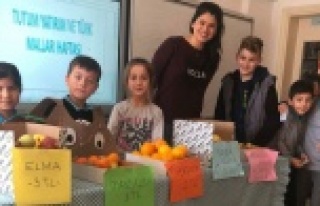 Öğrencilerden yerli ürün pazarı